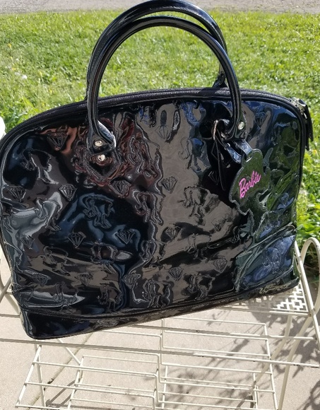 Barbie Handbags - Barbie black XL purse